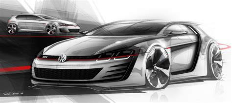 Volkswagen previews Design Vision GTI Concept - Car Body Design