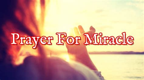 Praying For A Miracle Artofit