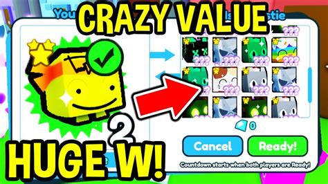 Best Value Trades For Signature Big Maskot In Pet Simulator X Part