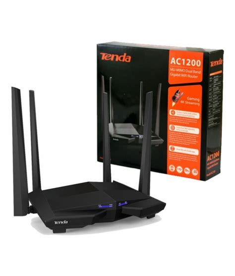 Tenda Ac Routeur Wifi Sans Fil Gigabit Ac