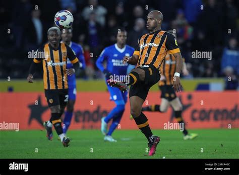 Scar Estupi N Of Hull City In Action During The Sky Bet