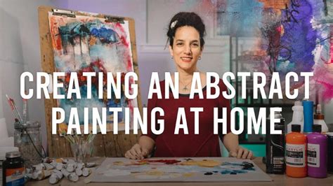 Learn Art From Home - Take this Online Abstract Painting Course