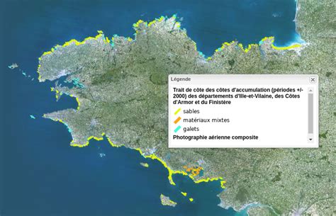 Atlas de la géomorphologie du trait de côte en Bretagne GeoBretagne