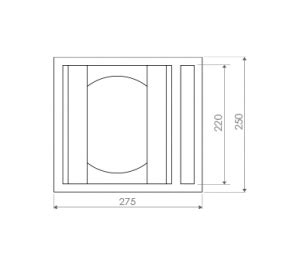 8XRL400 Corneta Triton Alto Falantes