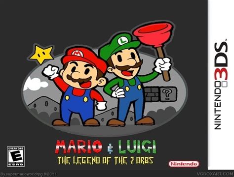 Mario And Luigi Rpg 4 Nintendo 3ds Box Art Cover By Supermarioworldrpg