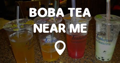 BOBA TEA NEAR ME - Points Near Me