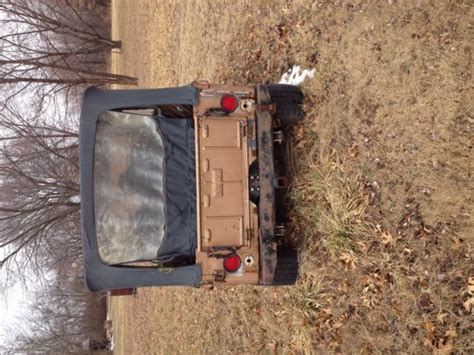 Cj B Jeep Willys Project For Sale In Arma Kansas United States