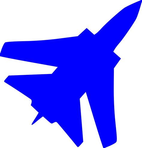 Fighter Jet Plane Vector Clipart