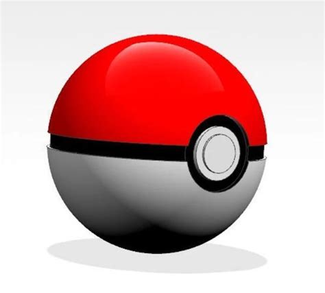 Stl File Pokeball 2 Parts・3d Printing Design To Download・cults