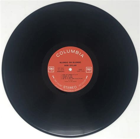 Bob Dylan 1966 Stereo 1st Press Blonde On Blonde LP Near Mint