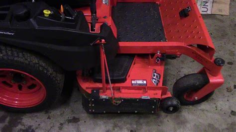 How To Make A Chute Blocker For A Zero Turn Mower Youtube