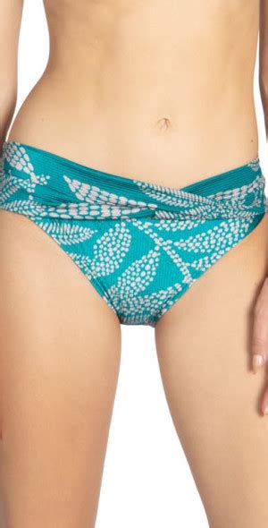 Robin Piccone Romy Twist Bikini Bottoms In Ocean