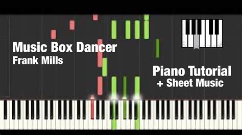 How To Play Music Box Dancer Frank Mills Piano Tutorial Sheet Music Youtube