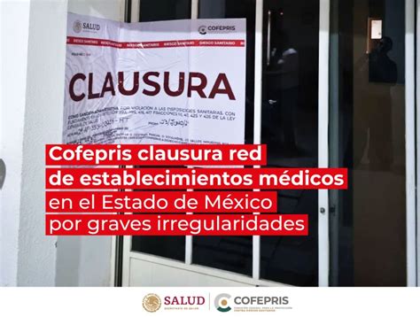 La Capital Cofepris Clausura Red De Establecimientos Medicos