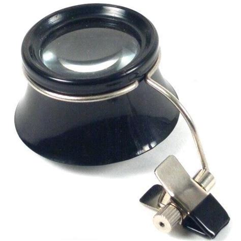 X Clip On Eye Loupe Magnifier Magnifying Clockmakers Optical Tool