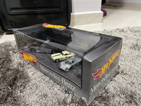 Hot Wheels Mercedes Benz Box Set Hobbies Toys Toys Games On Carousell