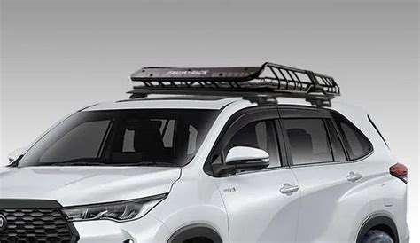 Modifikasi Toyota Innova Zenix Pakai Pelek Model Piring Dan Roof Rack