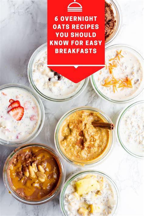 Overnight Oats Recipes You Should Know For Easy Breakfasts