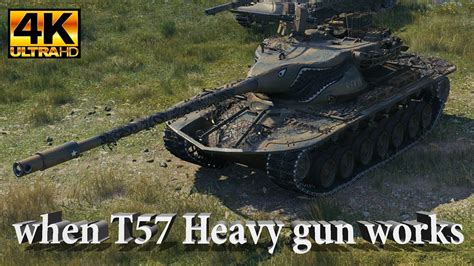 T57 Heavy Tank Video In Ultra HD 4K 9457 Dmg 4 Kills 1363 Exp 1130