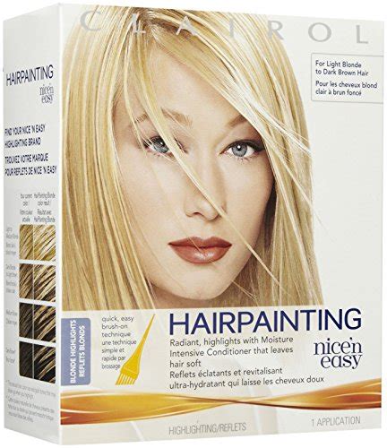 Clairol Nice N Easy Hairpainting Blonde Highlights Essential Organic Great Organic