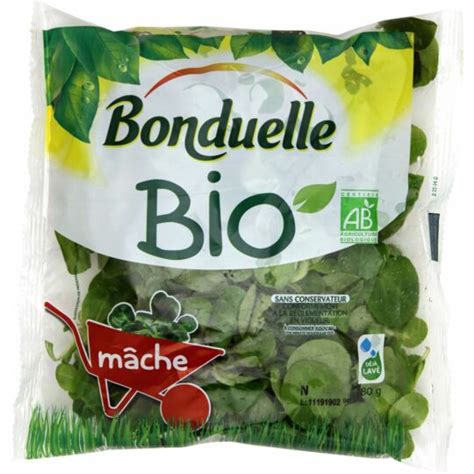 Salade M Che Bio Bonduelle Le Sachet De G Prix Carrefour