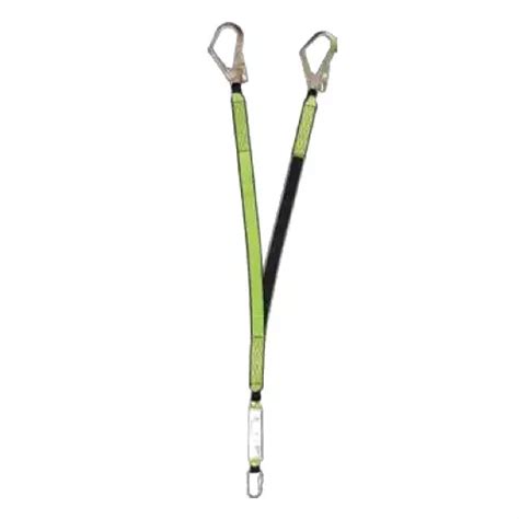 Buy Sankalp Polyster Forked Lanyard With Energy Absorber SS FWLE 754