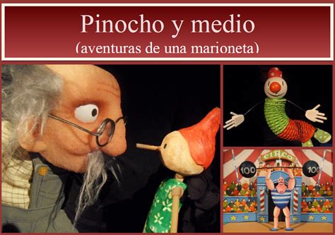 Pinocho y Medio títeres en el Teatro Calderón de Valladolid