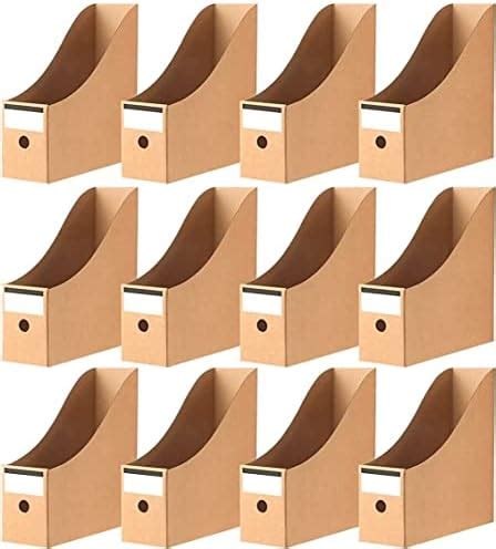 Kaheign Pcs Magazine Files Holder Cm X Cm Kraft Cardboard