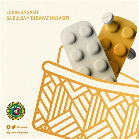 Department Of Health On Twitter Lunas Sa Sakit Sa Bulsay Di Dapat