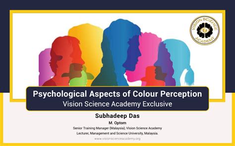 Psychological Aspects Of Colour Perception Vision Science Academy