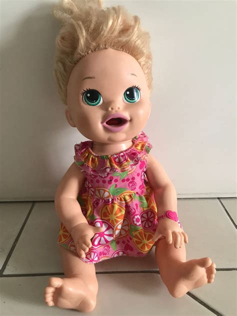 Boneca Baby Alive Que Come E Fala Brinquedo Baby Alive Usado