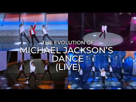 The Evolution Of Michael Jackson S Dance LIVE On TV By Ricardo Walker