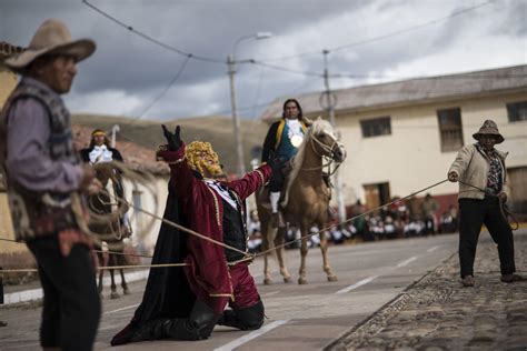 Cusco la increíble escenificación por los 239 años de la rebelión de