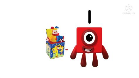 Numberblocks 1 Scared Of Jack In The Box Try Not To Laugh Youtube