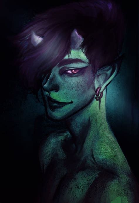 Incubus By Pulse Of Gravity On Deviantart Fantasy Art Green Demon W