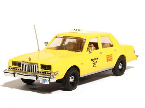 Dodge Diplomat Taxi 1985 First Response 143 Autos Miniatures Tacot