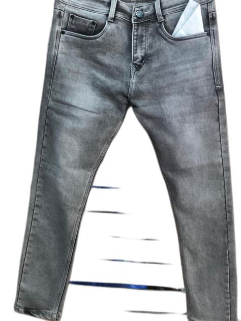 Plain Men Grey Denim Jeans At Rs 600 Piece In New Delhi ID 25393250333