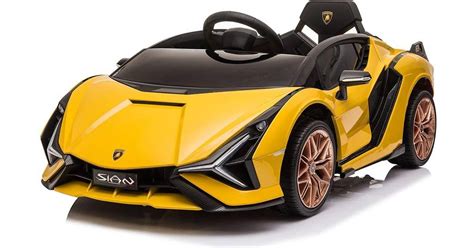 Lamborghini Sian 12V Yellow - Compare Prices - Klarna US