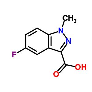 CAS 886368 88 3 5 Fluoro 1 Methyl 1H Indazole 3 Carboxylic Acid