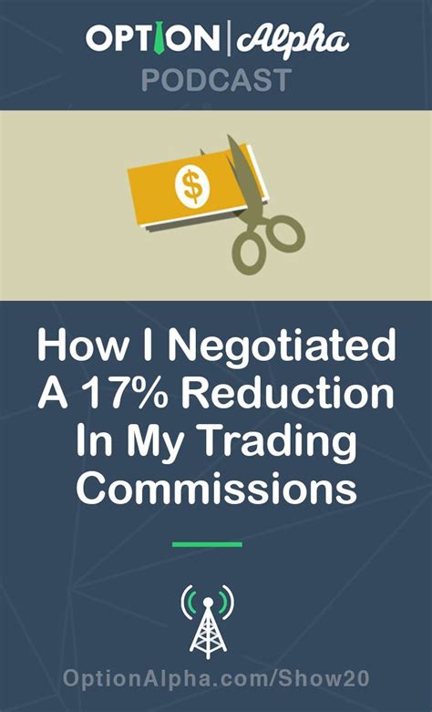 Negotiating A Reduction In Trading Commissions Trading Quotes