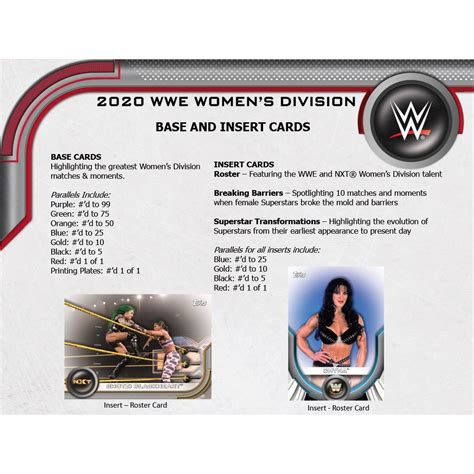 2020 WWE TOPPS WOMEN S DIVISION HOBBY BOX WRESTLING PACKS AND BOXES