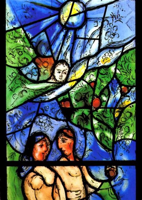 Stained glass windows created by Chagall (3) - Art Kaleidoscope