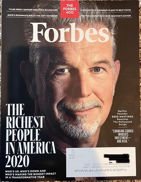 Forbes Magazine October 2020 The Forbes 400 Richest People In America