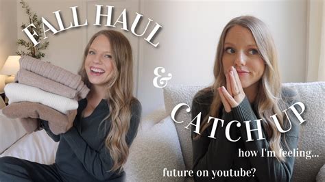 Day In My Life Fall Haul Closet Cleanout Chatty Catchup Youtube