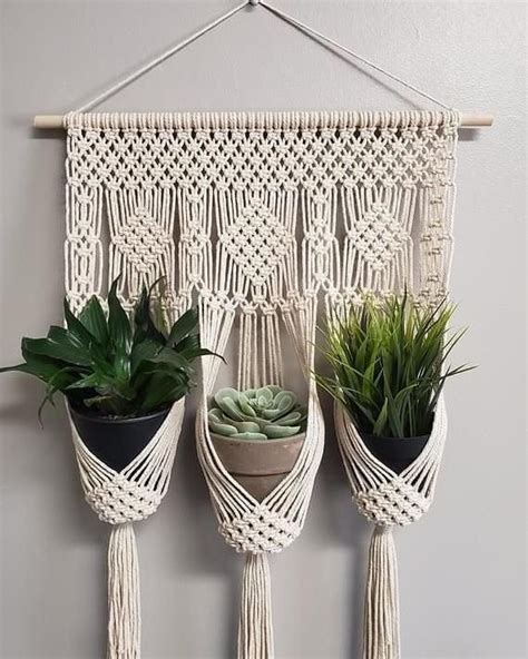 Suporte Para Plantas Macrame Plant Hanger Patterns Diy Macrame Plant