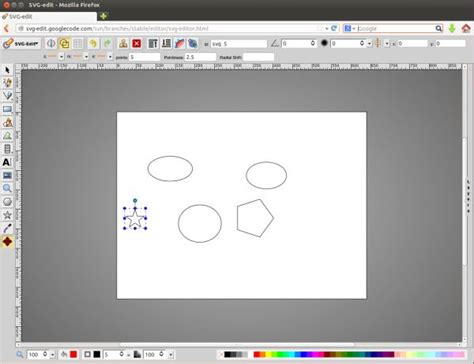SVG-edit - powerful SVG-editor - LinuxLinks
