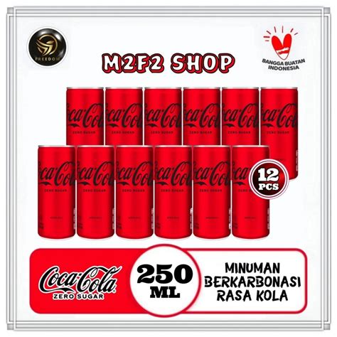 Jual Coca Cola Zero Minuman Bersoda Kaleng Can Ml Kemasan