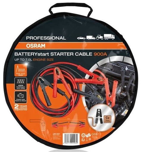 Startovac Kabel Osram Professional Startercable Osc Autod Ly Pema