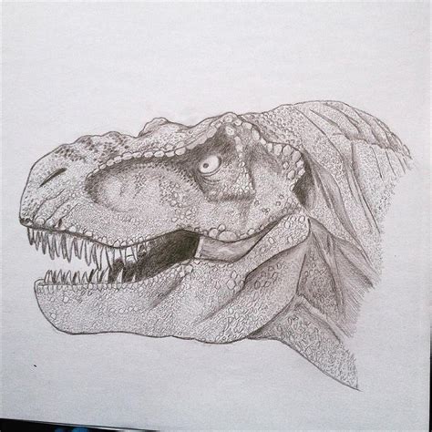 Realistic T Rex Drawing