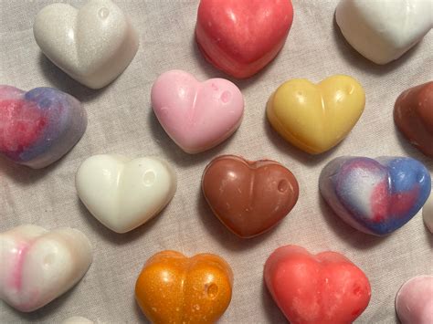 Heart Shape Wax Melts Etsy